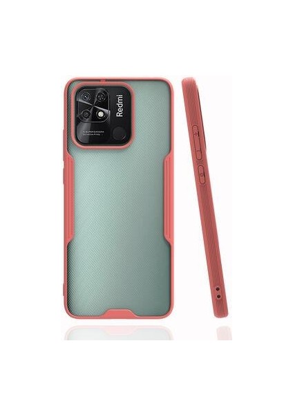 Xiaomi Redmi 12C Kılıf Kamera Korumalı Arkası Şeffaf Silikon