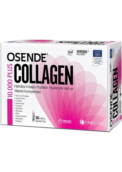 10.000 Plus Collagen 40 ml x 15 Adet