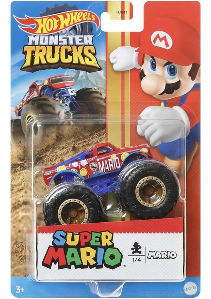 Hot Wheels Monster Truck Super Mario 1:64 HJG41-HCR75 indirimleri