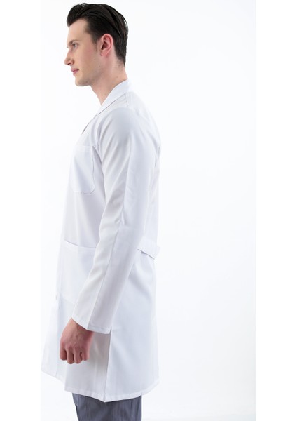 Erkek Düğmeli Önlük Beyaz 4XL modelleri