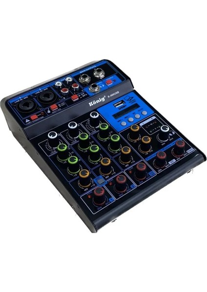 K-400 USB 4 Kanal Dec Mixer