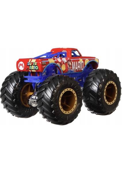 Hot Wheels Monster Truck Super Mario 1:64 HJG41-HCR75 modelleri
