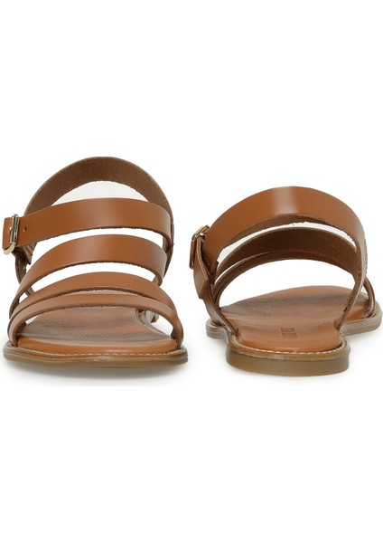 Nape 3fx Taba Kadın Düz Sandalet indirimleri