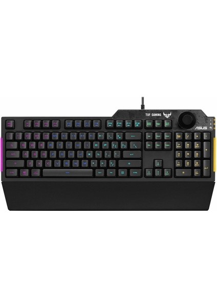 Asus Tuf Gaming K1 Mekanik Hisli Rgb Oyuncu Klavye () (Yurt Dışından)