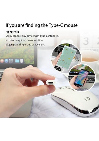 Fd I331D 3 Modu 2000 Dpı Şarj Edilebilir Ayarlanabilir Mouse () (Yurt Dışından)