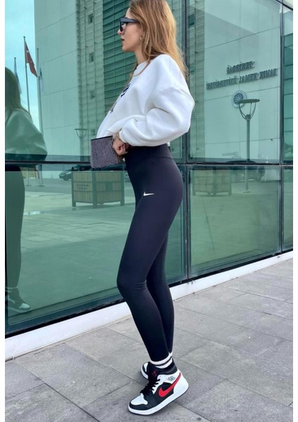 Classic Toparlayıcı Siyah Tayt modelleri