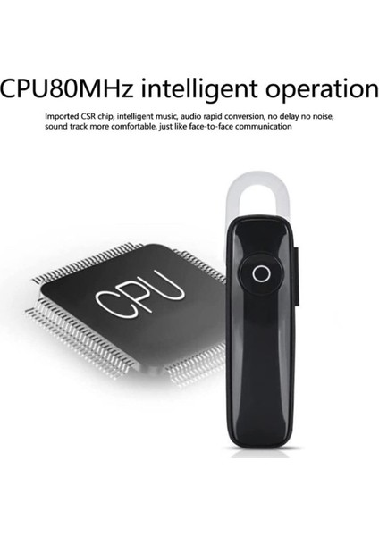 Chronus M165 Kablosuz Bluetooth Siyah Eller Serbest Kulak Içi Kulaklık () (Yurt Dışından) indirimleri