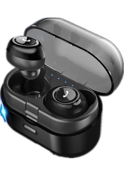 Bakeey Bluetooth 5.0 Kablosuz Tws Telefon Kulaklığı Hifi Çift Bas 5d Gürültü Önleyici Stereo Kulaklık Şarj Kutusu - Siyah () (Yurt Dışından) fiyatları