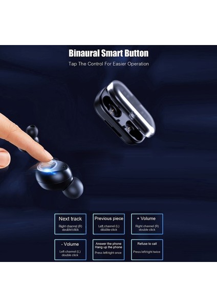 Anself V10 Tws Bt 5.0 Kablosuz Kulaklık Stereo Kablosuz Mini () (Yurt Dışından) fırsatları