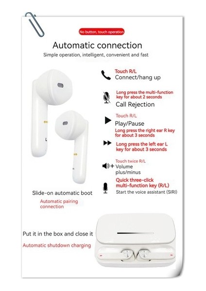 Pinellia Flowers Flowers Flowers BE36 Tws Bluetooth Kulaklık - Siyah () (Yurt Dışından) modelleri