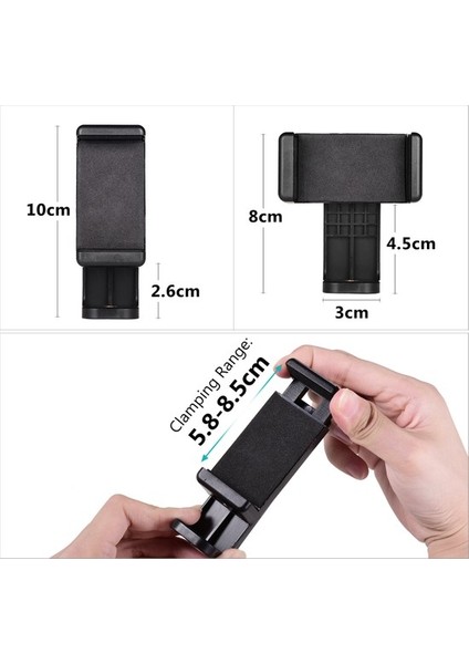 Anself Smartphone Kelepçe Tutucu Telefon Montaj Adaptörü Telefon (Yurt Dışından) modelleri