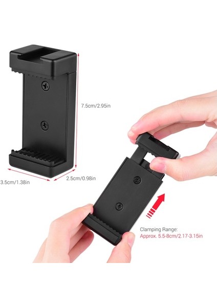 Anself Telefon Tripod Montaj Adaptörü Telefon Tutucu Klip (Yurt Dışından) modelleri