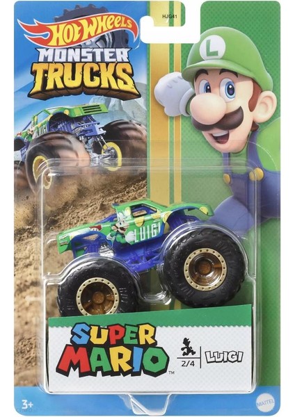 Hot Wheels Monster Truck Super Mario 1:64 HJG41-HCR76 fiyatları