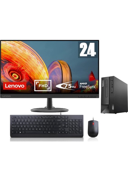 Thınkcentre Neo 50S Sff Intel Core I5 12400 8gb 1tb M.2 Nvme SSD 23.8"monitör WINDOWS11HOME Masaüstü Bilgisiyar SFFN11T00014TX19+ZETTAUSBBELLEK