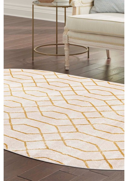 Sparkle Koleksiyonu Dokuma Makine Halısı GL1004 160 x 240 Oval fiyatları