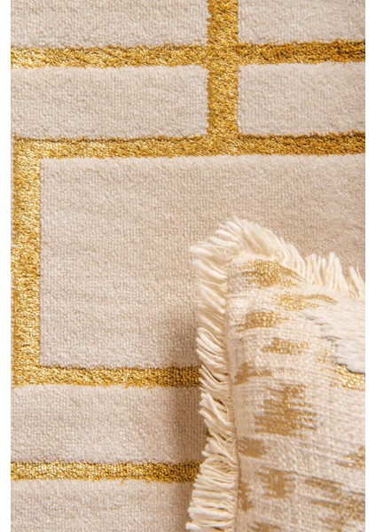 Sparkle Koleksiyonu Dokuma Makine Halısı GL1010 80 x 360 Dikdörtgen fırsatları