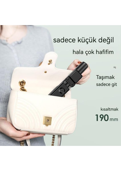 Yağ Bulutu Cep Telefonu Özçekim Çubuğu Bluetooth Dolgu Işığı Canlı Fotoğrafçılık Taşınabilir Tek Parça Teleskopik Tripod Braketi Özçekim Çubuğu (Yurt Dışından) indirimleri