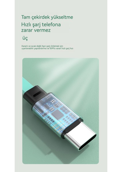 Yağ Bulutu Veri Kablosu Üçü Bir Arada Araba Geri Çekilebilir Bire Üç Şarj Kablosu Apple Huawei Type-C Cep Telefonu Depolaması Için Uygun (Yurt Dışından) indirimleri
