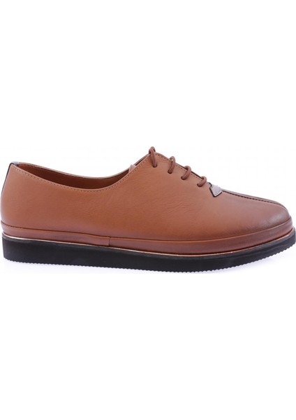 095 Kadin Kalin Taban Bağcikli Comfort Ayakkabi