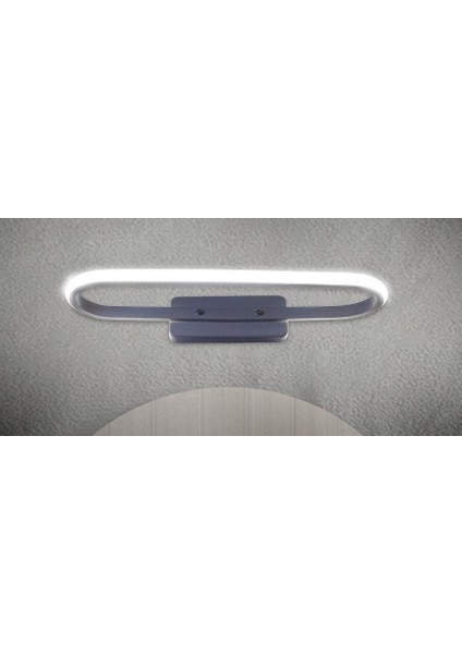 Ufo Siyah LED Aplik Günışığı