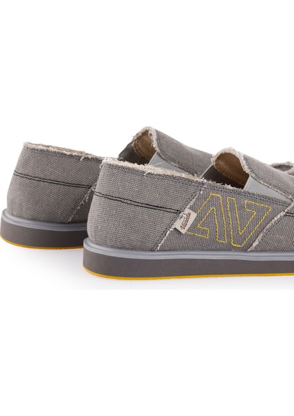 Linen Espadril 1331 Keten Erkek Ayakkabı Gri fırsatları