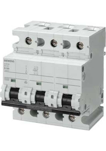 5SP4391 7 100A 3 Fazlı 70MM Otomat Anahtarlı Otomatik Sigorta 10KA C Tipi Yavaş Karakterli