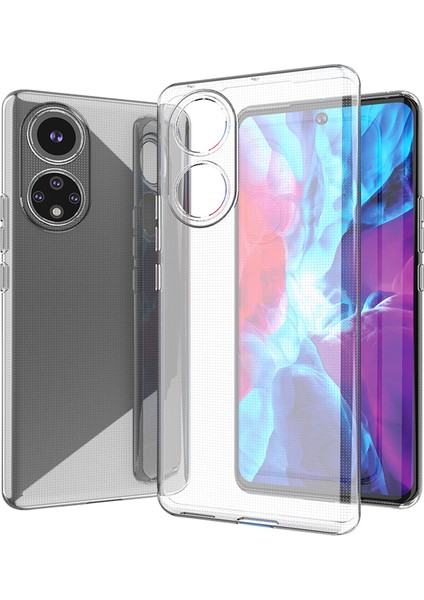 Honor 50 Şeffaf Yumuşak Tpu Telefon Kapağı Ultra Ince Şok Geçirmez Cep Telefonu Geri Kılıf (Yurt Dışından)
