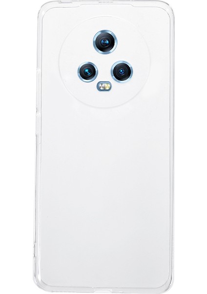 Honor Magic5 Için Şeffaf Ultra-Ince Telefon Kasası Çizgiye Karşı Önleyici Tpu Koruyucu Telefon Kapağı (Yurt Dışından)