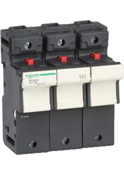 DF223C Silindirik (Kartuş) Sigorta Yuvası 22X58 125 A 3
