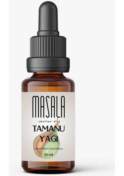 Tamanu Yağı 20 ml  Soğuk Pres (Tamanu Carrier Oil)