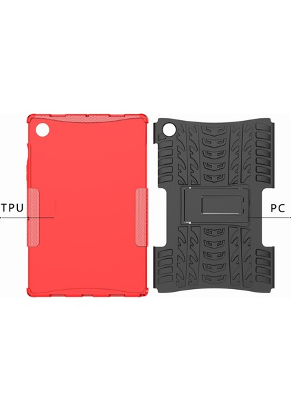 Samsung Galaxy Tab A8 X200 10. 5 Inç Lastik Hava Yastığı Braketli Düşme Önleyici Tablet Kılıfı (Yurt Dışından) fırsatları