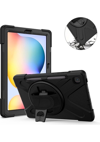 Samsung Tab S6LITE Tablet Kılıfı P610/P61 5 Pirate King Kalem Yuvalı Döner Braketli Kılıf (Yurt Dışından) fiyatları