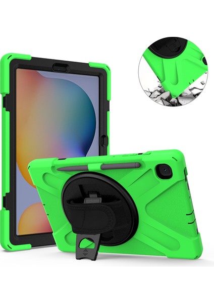 Samsung Tab S6LITE Tablet Kılıfı P610/P61 5 Pirate King Kalem Yuvalı Döner Braketli Kılıf (Yurt Dışından)