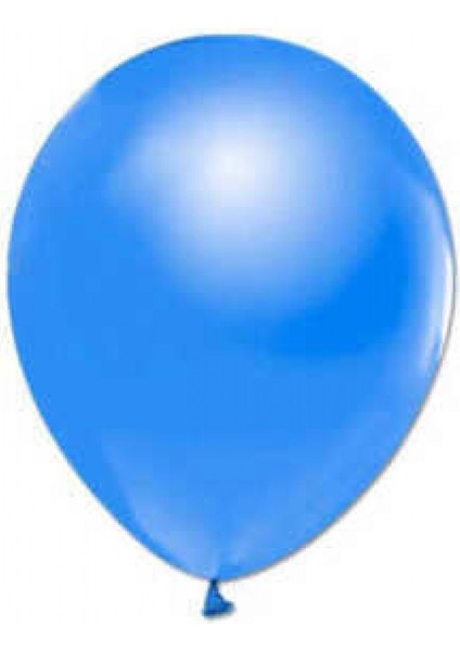 Balon Düz 5 Inc Mavi PK:100