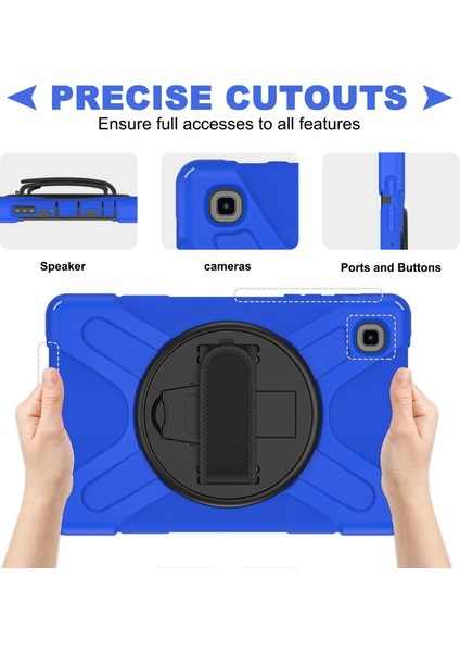 Samsung A7 Lite T220 Tablet Kılıfı Döner Pc Kayışı SM-T22 5case 8.7 Inç (Yurt Dışından) modelleri