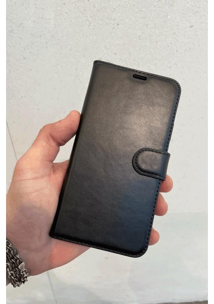 Xiaomi Redmi Note 12 5g Cüzdanlı Kapaklı Kılıf Kartlıklı Standlı Kopçalı