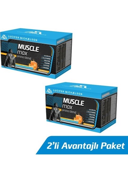 Muscle Max 30 Saşe 2'li
