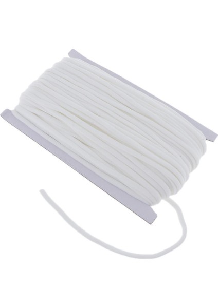 50 Metre Elastik Dantel Şerit Saç Bandı Beyaz Için 5mm Streç Bant (Yurt Dışından) fırsatları
