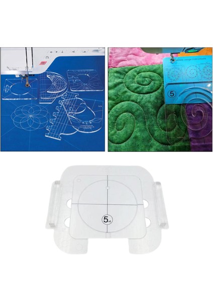 Akrilik Kapitone Şablonları Dikiş Şablonu Patchwork Cetvel Diy Zanaat Araçları E (Yurt Dışından) modelleri