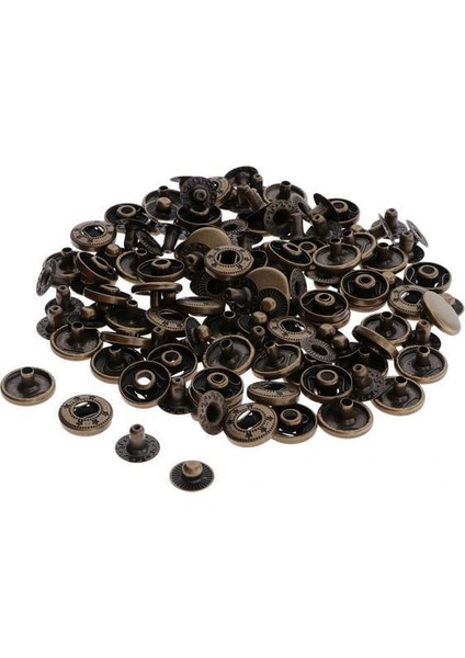 2X30 Set Snap Düğmeleri Görünmez Basın Düğme Ceket Giysileri 10MM 2 Pcs (Yurt Dışından)