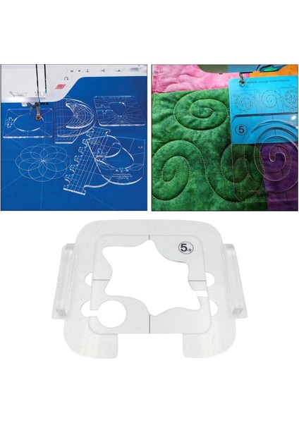 Akrilik Kapitone Şablonları Dikiş Şablonu Patchwork Cetvel Zanaat Araçları (Yurt Dışından) modelleri