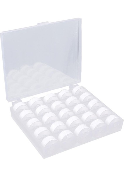 Prettyia 50PCS Bobins ve Dikiş Ipliği Yerli Dikiş Makinesi Için Kasa (Yurt Dışından) fiyatları