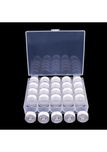 Prettyia 50PCS Bobins ve Dikiş Ipliği Yerli Dikiş Makinesi Için Kasa (Yurt Dışından) modelleri