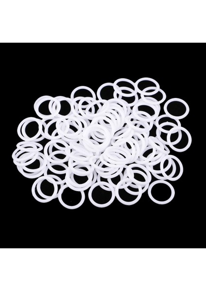 4X100PCS Naylon Sütyen Kayışı Tankütör Kaydırıcı O Ring Lingerie Dikiş El Sanatları Beyaz 4 Pc (Yurt Dışından) indirimleri