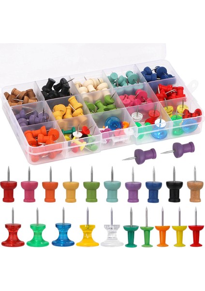 Duvar Tacks Için Keskin Bir Noktalı Pimleri Işaretleyen Pimler Başparmak Pimleri 15 Izgara Malzemeleri (Yurt Dışından) modelleri