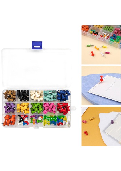 Duvar Tacks Için Keskin Bir Noktalı Pimleri Işaretleyen Pimler Başparmak Pimleri 15 Izgara Malzemeleri (Yurt Dışından) indirimleri