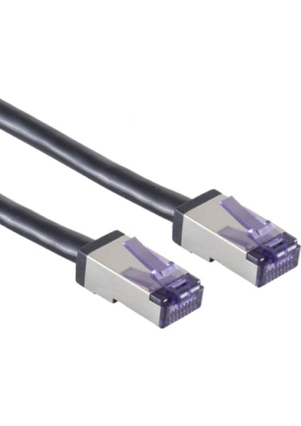 CAT6A S/ftp Süper Esnek Kablo 25 Cm-Beyaz