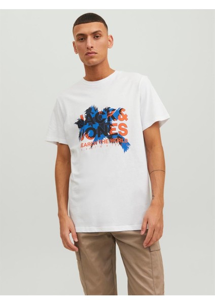 Jcomarina Tee Ss Crew Neck Erkek T-Shirt