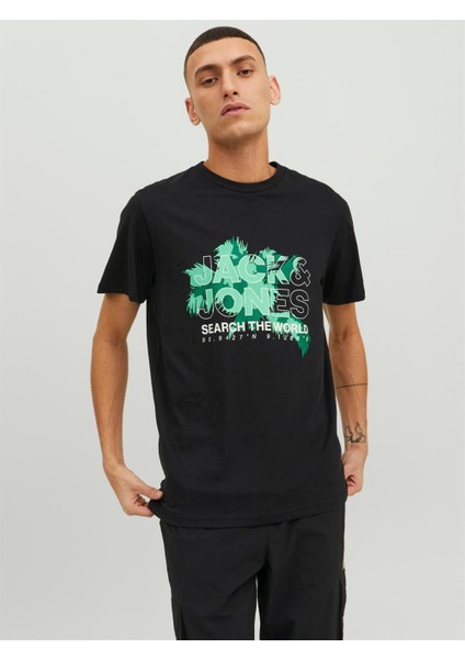 Jack & Jones Jcomarina Tee Ss Crew Neck Erkek T-Shirt