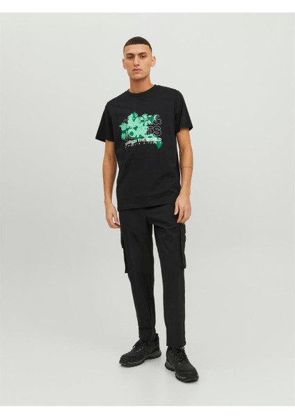 Jack & Jones Jcomarina Tee Ss Crew Neck Erkek T-Shirt